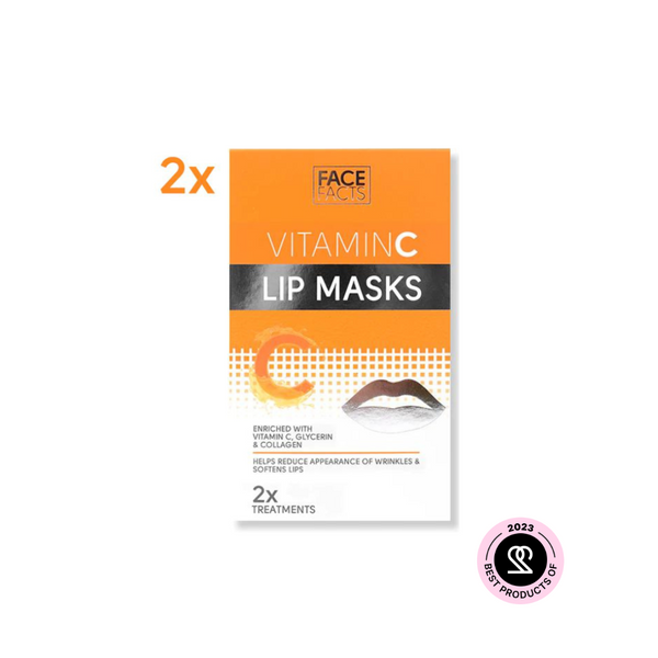 Face Facts Vitamin C Lip Mask 2 pcs