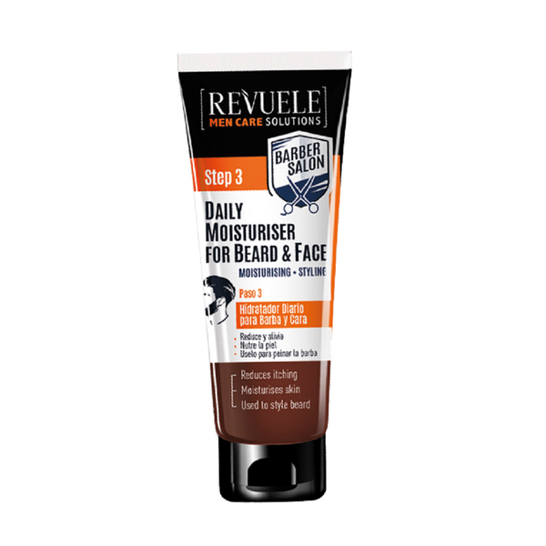 Revuele Men Daily Moisturizer for Beard & Face 80ml