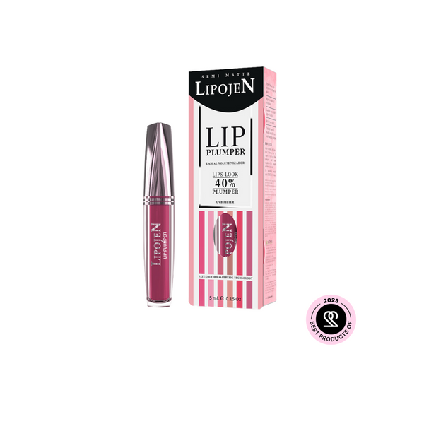 Lipojen Semi Matte Lip Plumper - Volumizing & Moisturizing