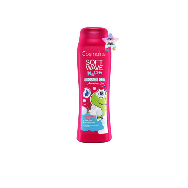 Cosmaline Soft Wave Kids Shower Gel Strawberry & Vanilla 400ml