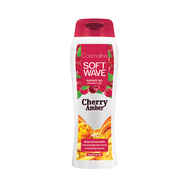 Cosmaline Soft Wave Shower Gel Cherry Amber 400ml