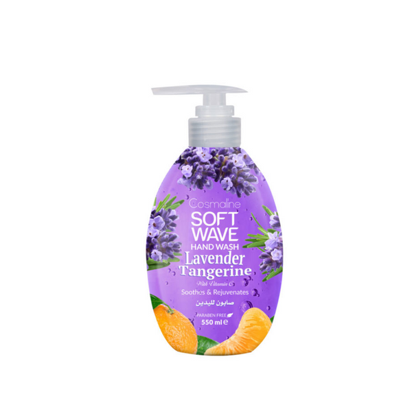 Cosmaline Soft Wave Liquid Soap Lavender Tangerine 550ml