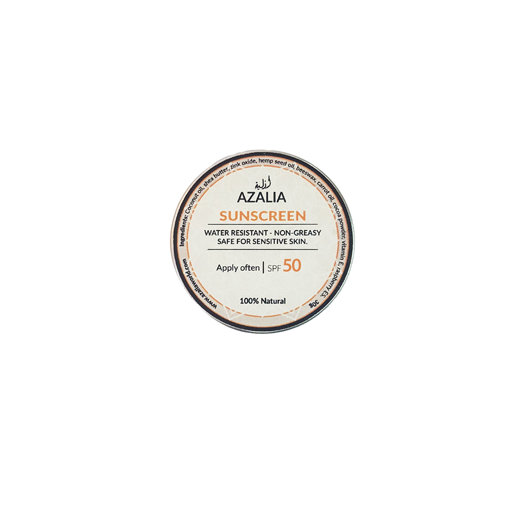 Azalia Natural Sunscreen Spf35 35g – int.feel22.com